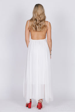 Golden Meadow Backless Maxi - visitors