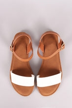 Sunny Feet One Band Ankle Strap Flat Sandal - visitors
