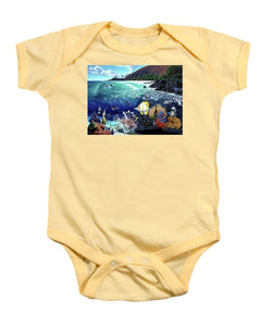 Aquarium At Makena - Baby Onesie - visitors