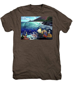 Aquarium At Makena - Men's Premium T-Shirt - visitors