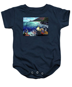 Aquarium At Makena - Baby Onesie - visitors