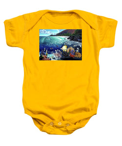 Aquarium At Makena - Baby Onesie - visitors