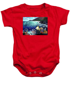 Aquarium At Makena - Baby Onesie - visitors