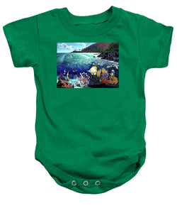 Aquarium At Makena - Baby Onesie - visitors