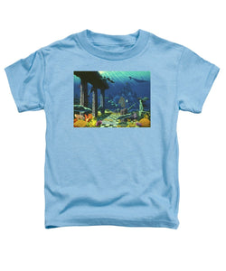Aqueous Atlantis - Toddler T-Shirt - visitors