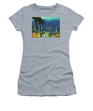 Aqueous Atlantis - Women's T-Shirt (Athletic Fit) - visitors