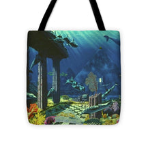 Aqueous Atlantis - Tote Bag - visitors