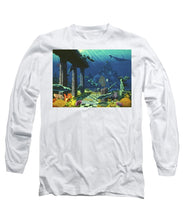 Aqueous Atlantis - Long Sleeve T-Shirt - visitors