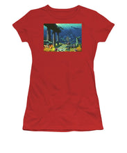 Aqueous Atlantis - Women's T-Shirt (Athletic Fit) - visitors