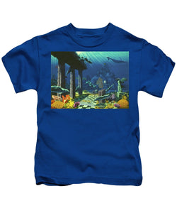 Aqueous Atlantis - Kids T-Shirt - visitors