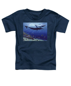 Baby Humpback - Toddler T-Shirt - visitors