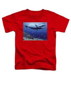 Baby Humpback - Toddler T-Shirt - visitors