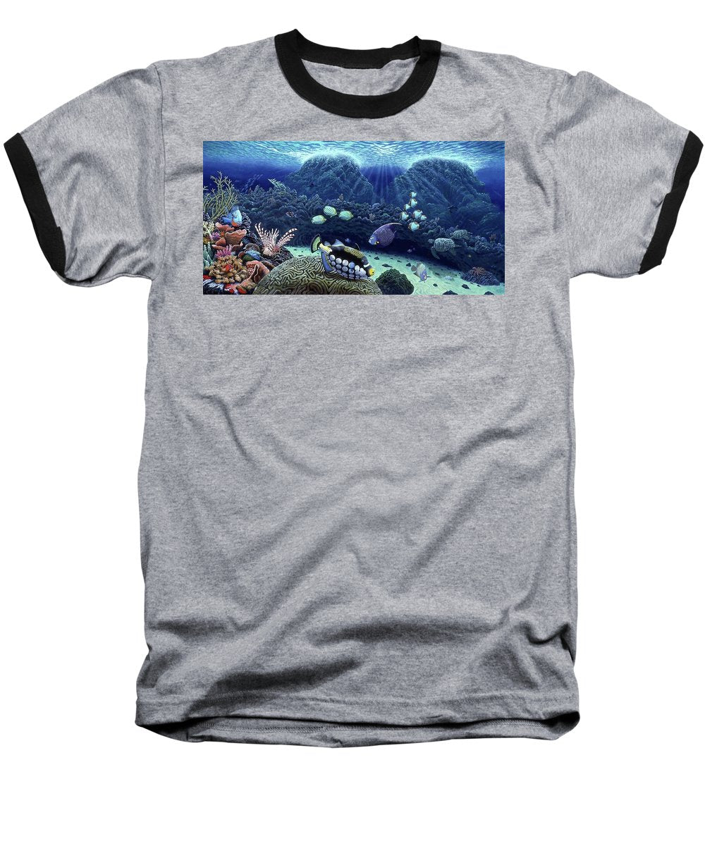 Clown Fish - Baseball T-Shirt - visitors