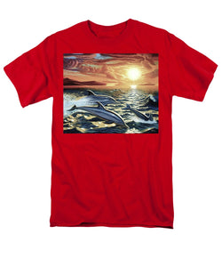 Dolphin Dream - Men's T-Shirt  (Regular Fit) - visitors