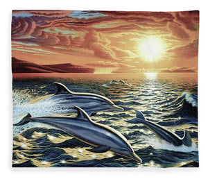 Dolphin Dream - Blanket - visitors