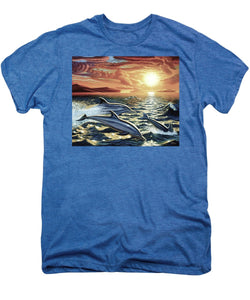 Dolphin Dream - Men's Premium T-Shirt - visitors