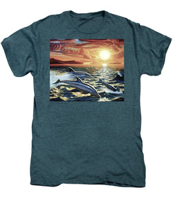 Dolphin Dream - Men's Premium T-Shirt - visitors