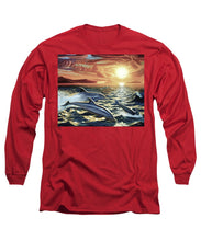 Dolphin Dream - Long Sleeve T-Shirt - visitors