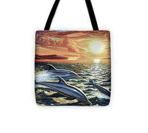 Dolphin Dream - Tote Bag - visitors