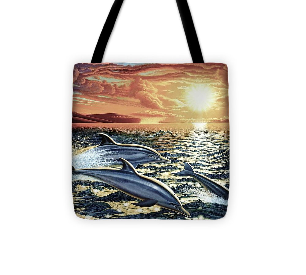 Dolphin Dream - Tote Bag - visitors