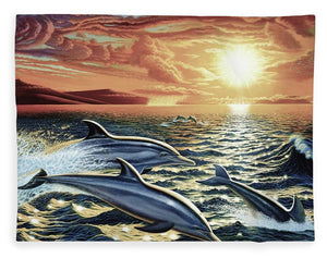 Dolphin Dream - Blanket - visitors