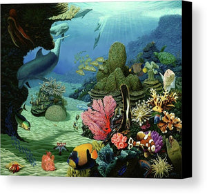 Dream Of Pisces - Canvas Print - visitors