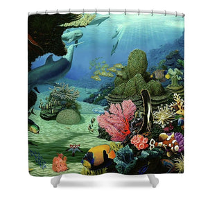 Dream Of Pisces - Shower Curtain - visitors