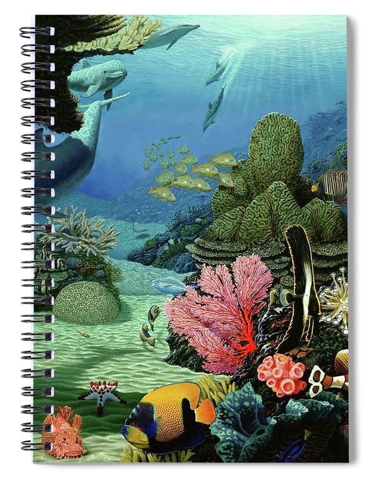 Dream Of Pisces - Spiral Notebook - visitors
