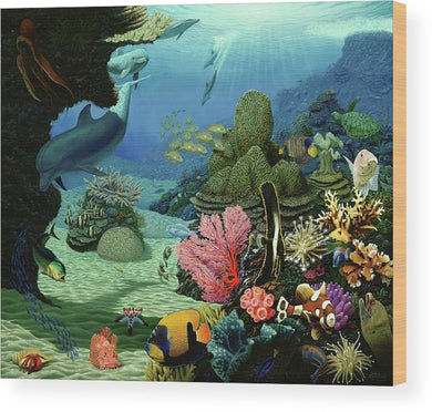 Dream Of Pisces - Wood Print - visitors