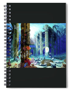 Guardians Of The Grail - Spiral Notebook - visitors