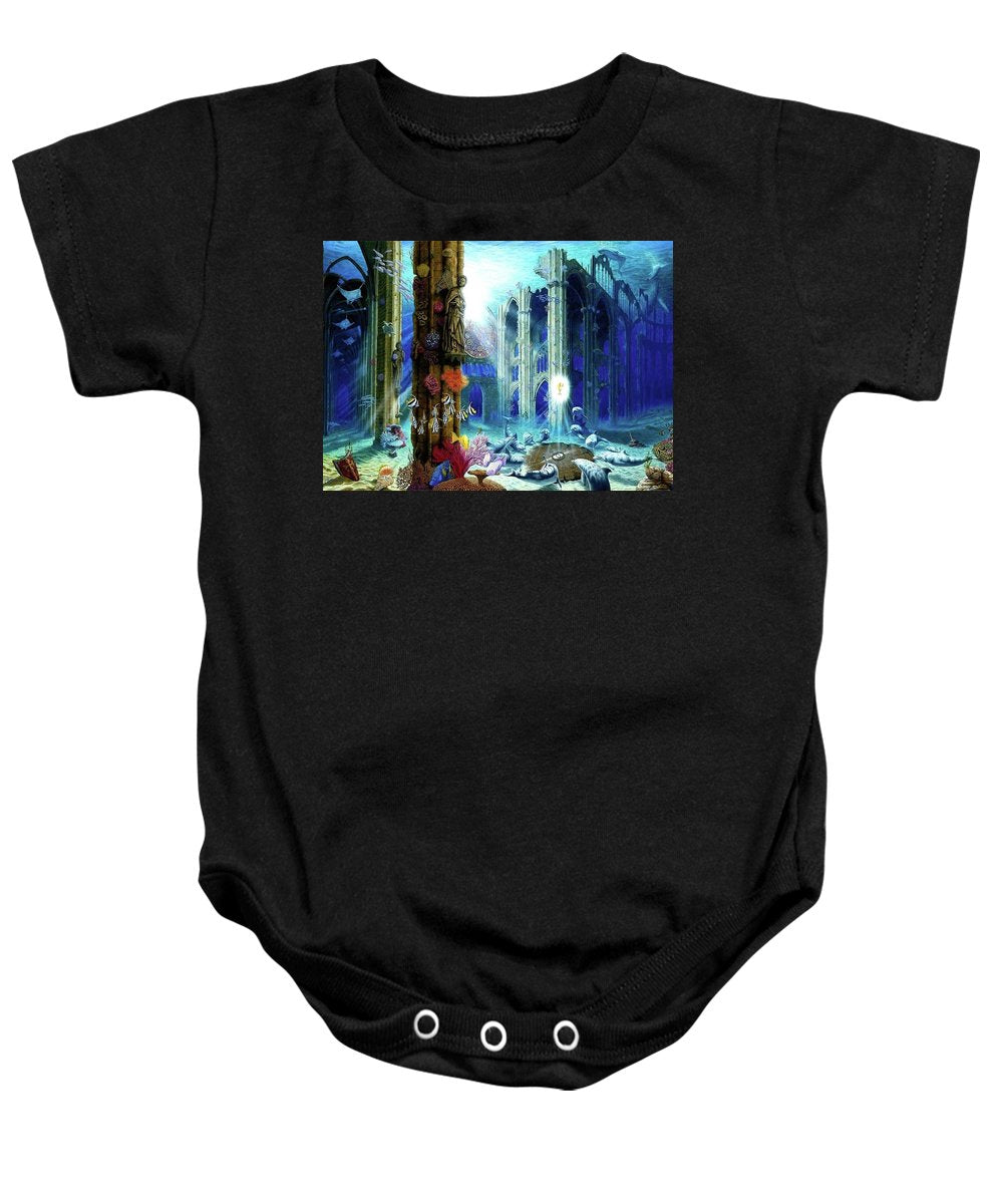 Guardians Of The Grail - Baby Onesie - visitors