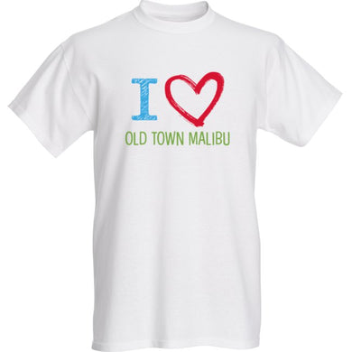 Youth T-Shirt - I Love Old Town Malibu