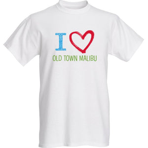 Youth T-Shirt - I Love Old Town Malibu