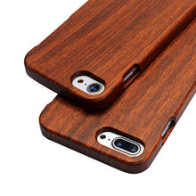 Real Wood Case For iphone 7 6 6s Plus 5 5s SE Cover Top Quality Durable Natural Wooden Bamboo Mobile Phone Bags Cover Cases Capa - visitors