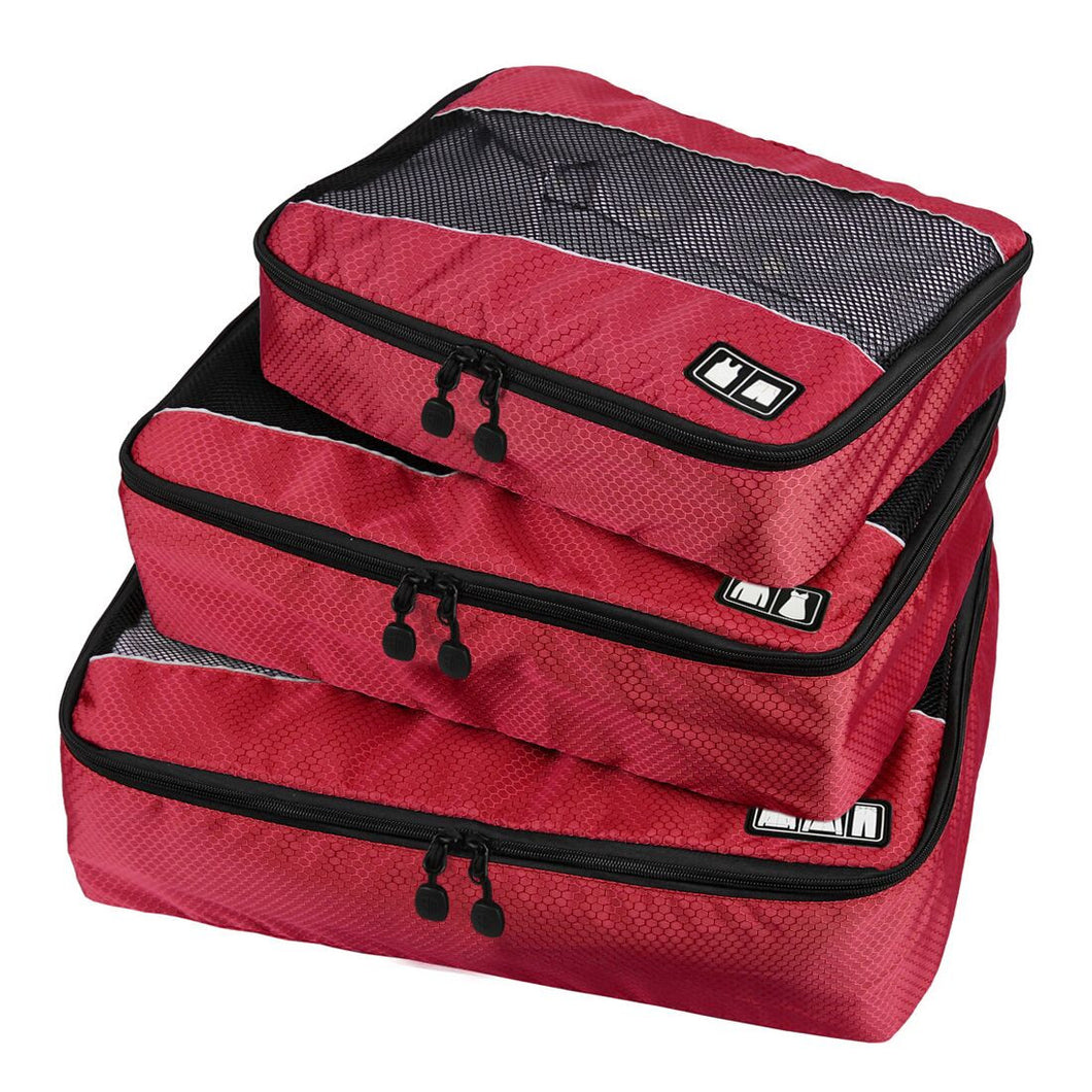 Travel Packing Cube for Carry-on Accessories - 3 Pieces - visitors