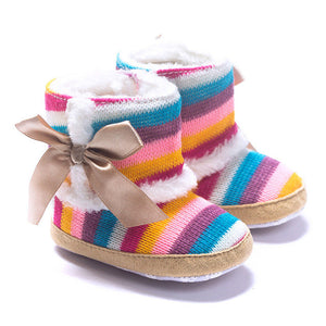 Malibu Casual, Rainbow Soft Sole Toddler Boots - visitors