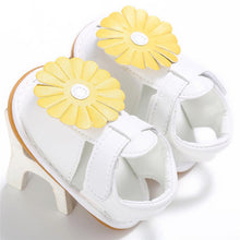 Newborn New Baby Girls Flowers Design Leather Shoes Summer Princess Soft Sole Shoes Sneakers - visitors