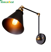 Louis Poulsen Sconce Wall Light E27 Plated Loft Iron Retro Industrial Bathroom Stair Antique Vintage Wall Lamp Luminaria - visitors
