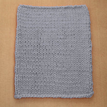 Chunky Hand Knitted Blanket - 80x100cm/31.5-39.4in - visitors