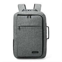 Unisex 15.6 Laptop Backpack Convertible Briefcase 2-in-1 Business Travel Luggage Carrier - visitors