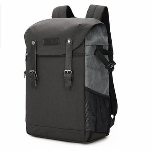 BAGSMART Men Multifunctional Camera Backpack DSLR Bag for 15.6 Laptops Waterproof Rain Cover for Canon Nikon Camera Accessories - visitors