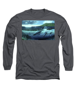 The Great Whales - Long Sleeve T-Shirt - visitors