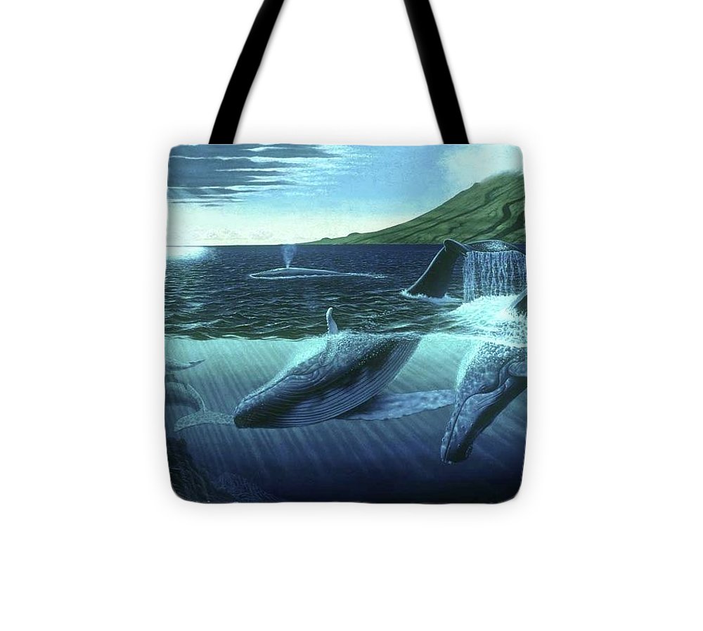 The Great Whales - Tote Bag - visitors