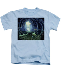 Turtle Cave - Kids T-Shirt - visitors